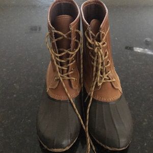 duck boots!